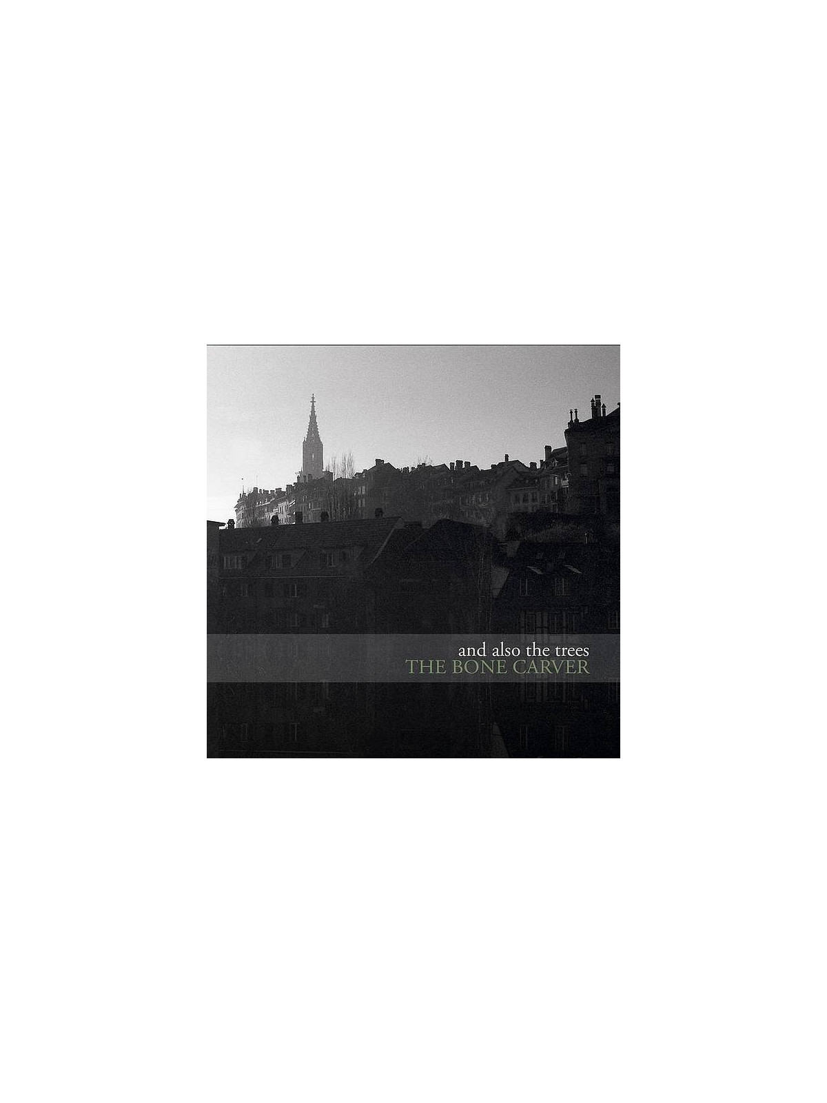 le disque de And also the trees : The bone carver est en stock en cd à ciel rouge, disquaire à dijon