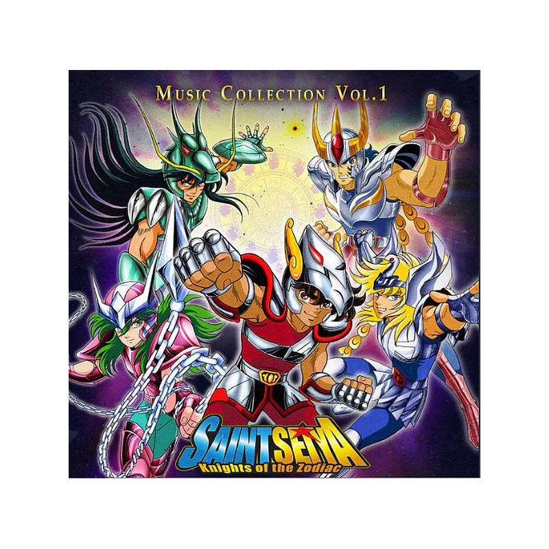 Seiji Yokoyama disque Saint Seiya – knights of the zodiac music collection vol. 1 (12’’ vinyl)
