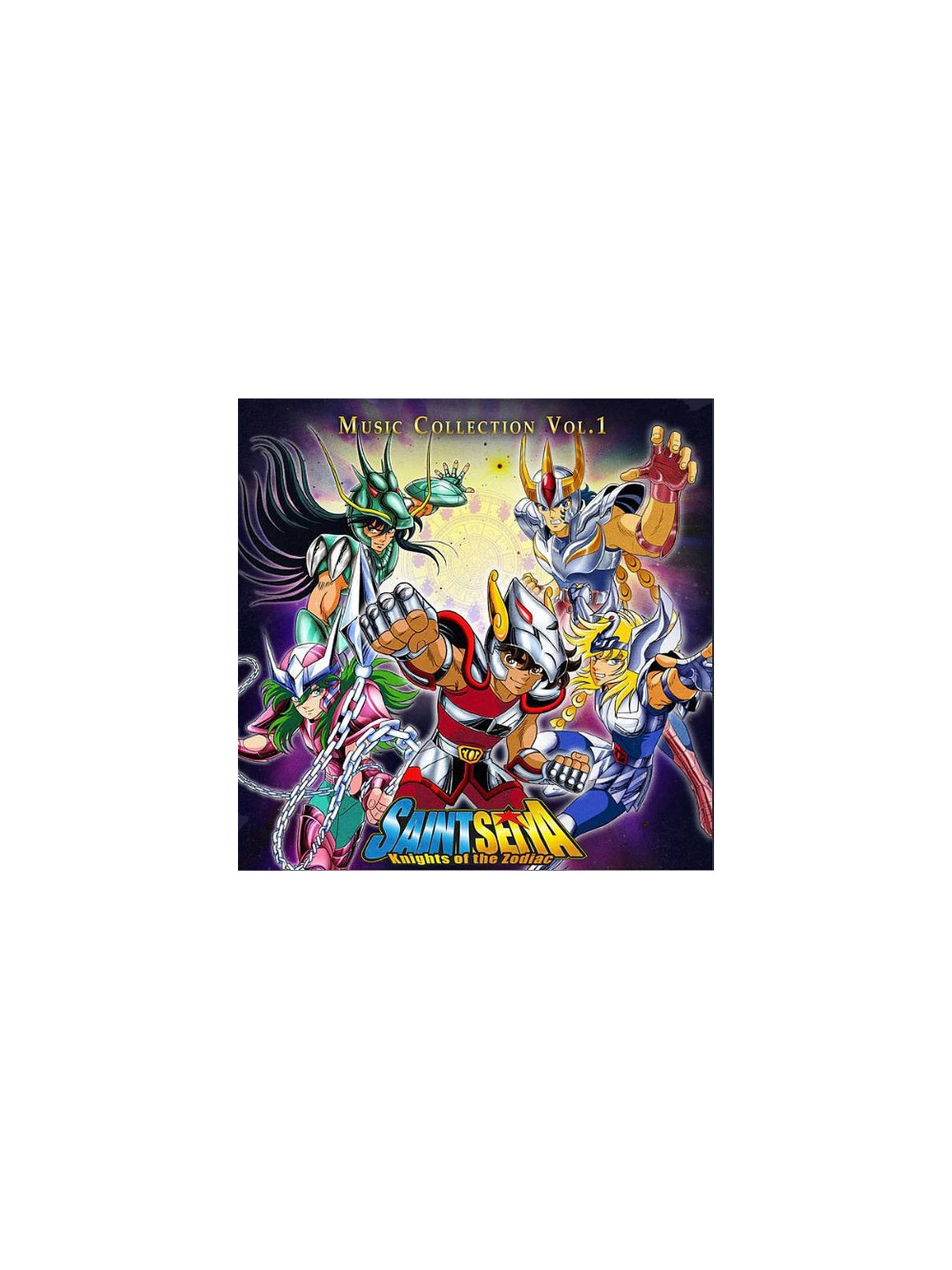 Seiji Yokoyama disque Saint Seiya – knights of the zodiac music collection vol. 1 (12’’ vinyl)