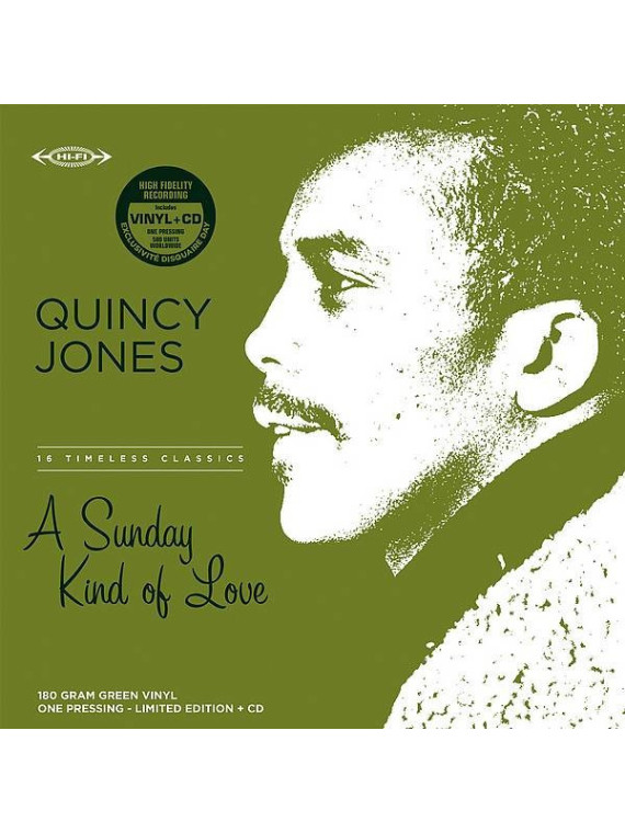 Quincy Jones : A Sunday kind of love (Ltd edition 12’’ vinyl + CD)