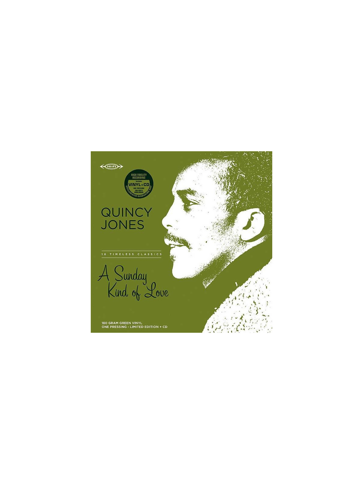 Quincy Jones : A Sunday kind of love (Ltd edition 12’’ vinyl + CD)