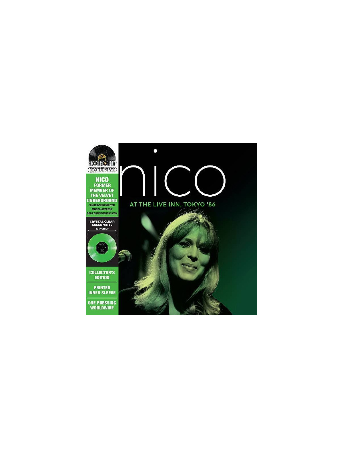 Nico : At the live inn, Tokyo 86 (Ltd edition 12’’ vinyl)