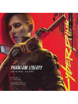 P.T. Adamczyk & Jacek Paciorkowski disque Cyberpunk 2077 - phantom liberty en stock en vinyle à ciel rouge dijon