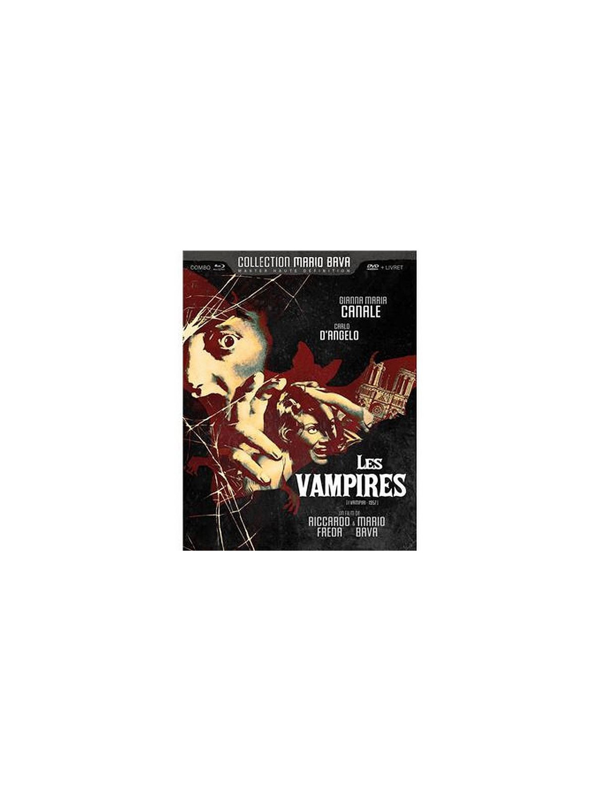 Riccardo Freda & Mario Bava : Les vampires (Blu-ray + DVD)