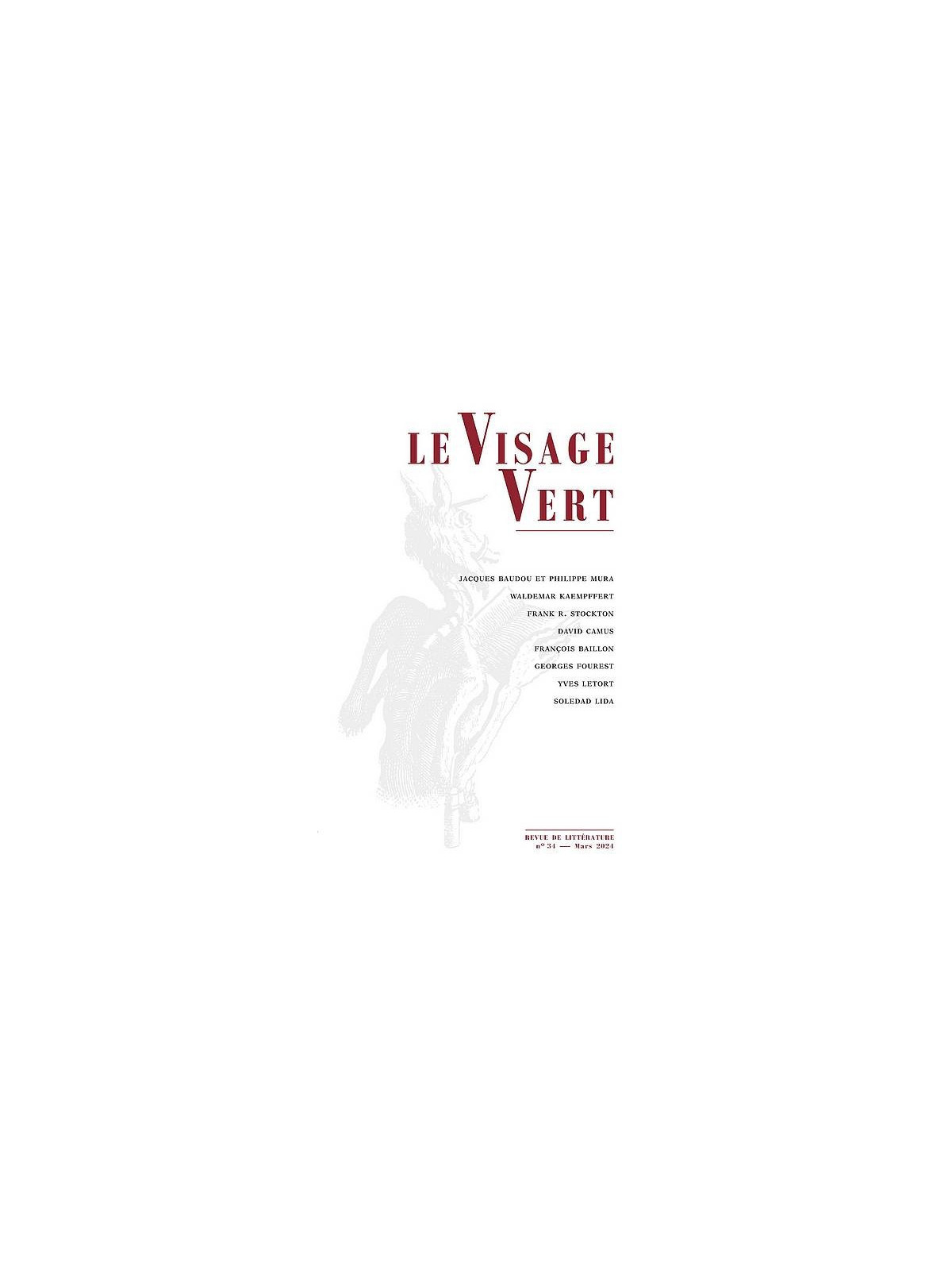 la revue Le visage vert 34 est en stock à ciel rouge à dijon