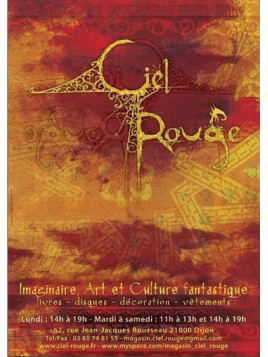 Affiche A3 Okiko Ciel rouge en stock à cijon