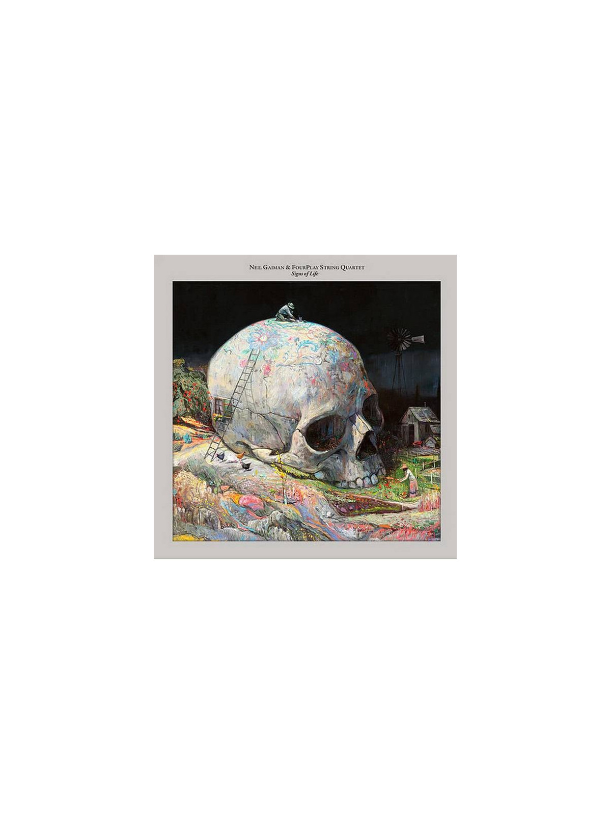 Neil Gaiman & Fourplay string quartet : Signs of life (Ltd edition 12’’ vinyl)
