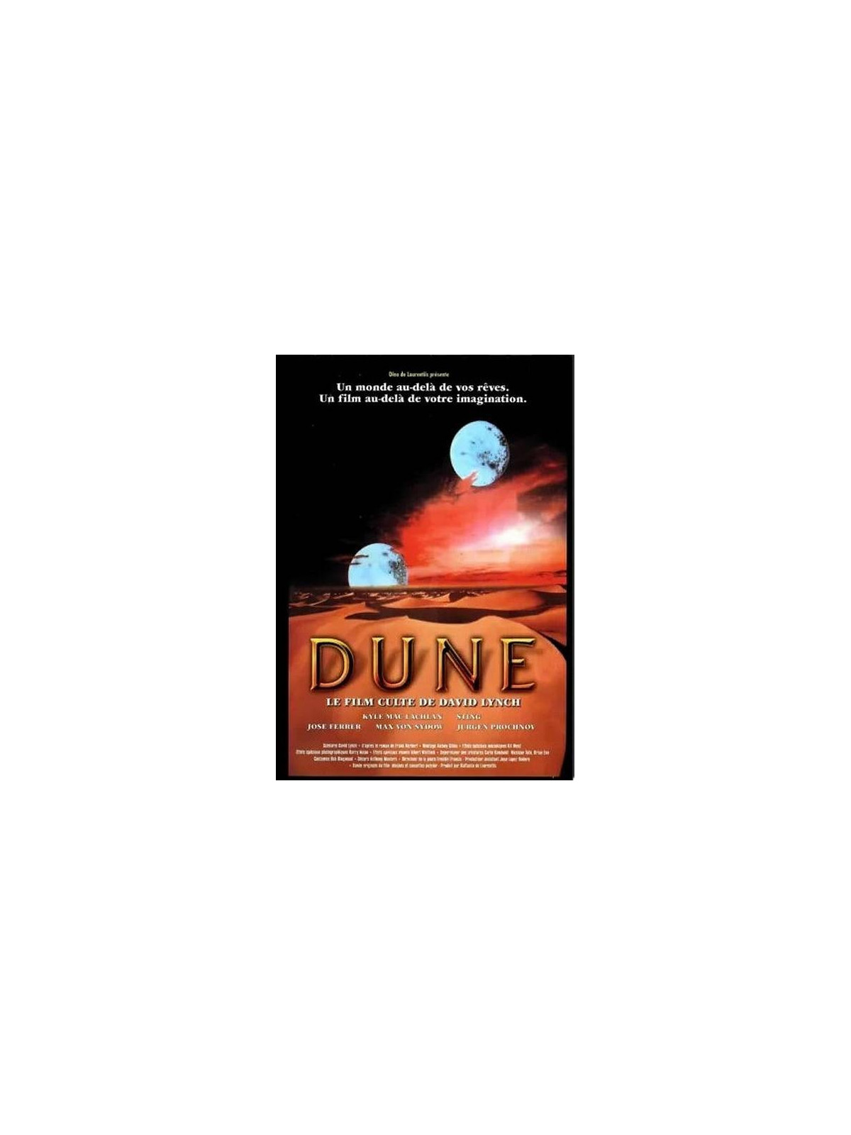 David Lynch : Dune / David Cronenberg : Scanners (2 DVD)
