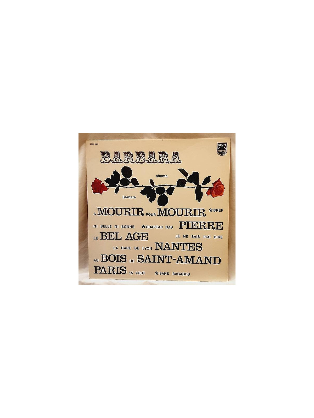 Barbara : Barbara chante Barbara (12’’ vinyl)