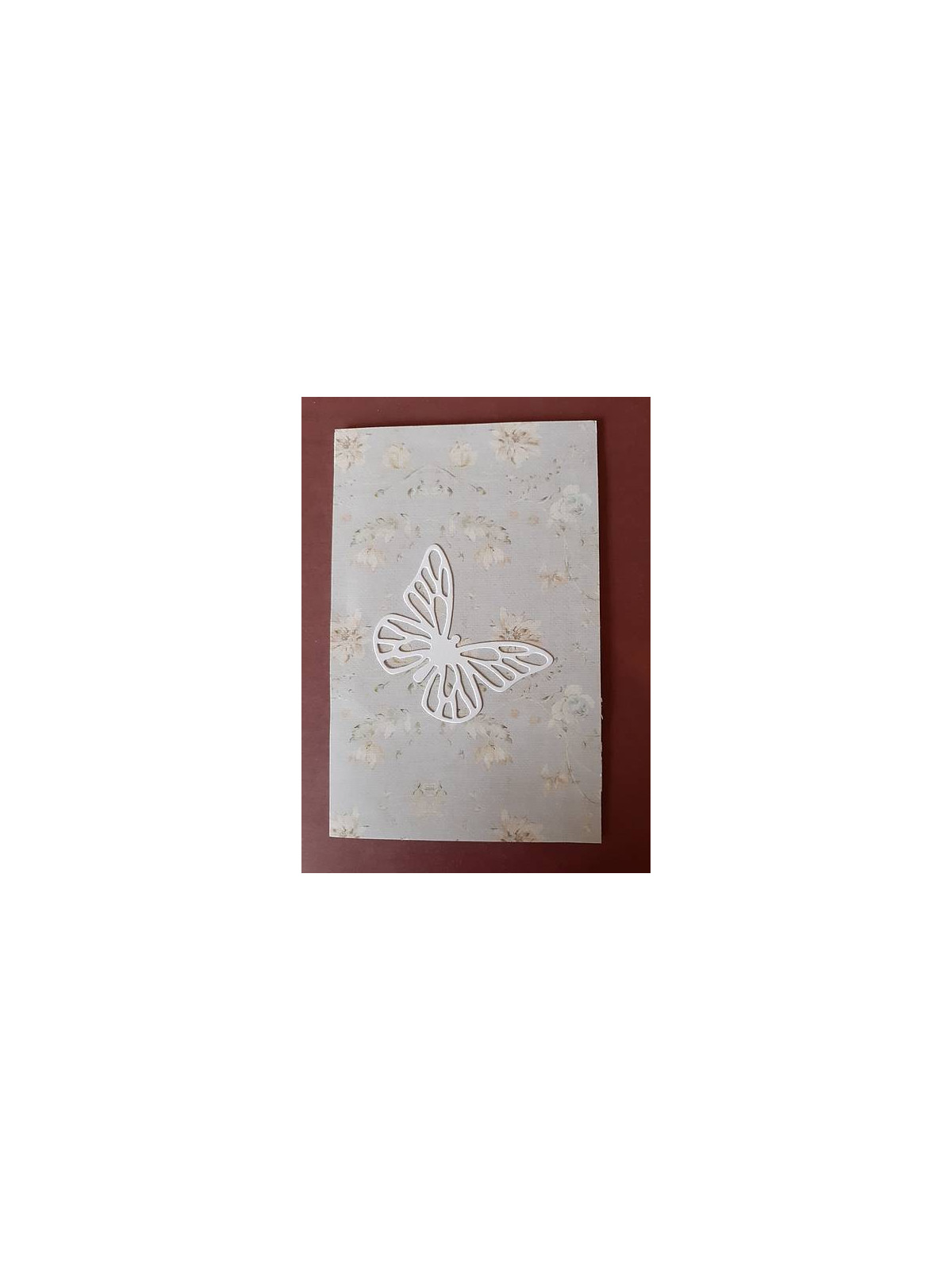 Carte cadeau papillon