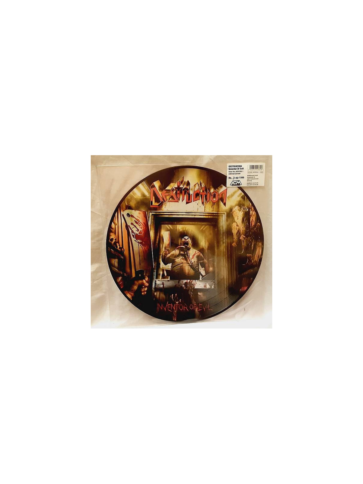 Destruction : Inventor of evil (Ltd edition 12’’ vinyl)