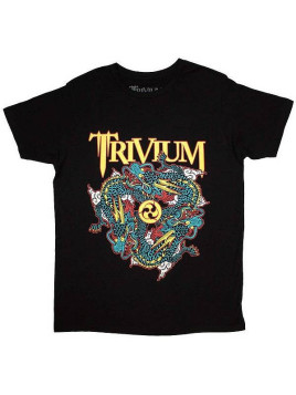 T-shirt Trivium : Dragon circle pit