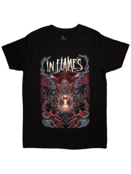 T-shirt In flames : Ghost in my head