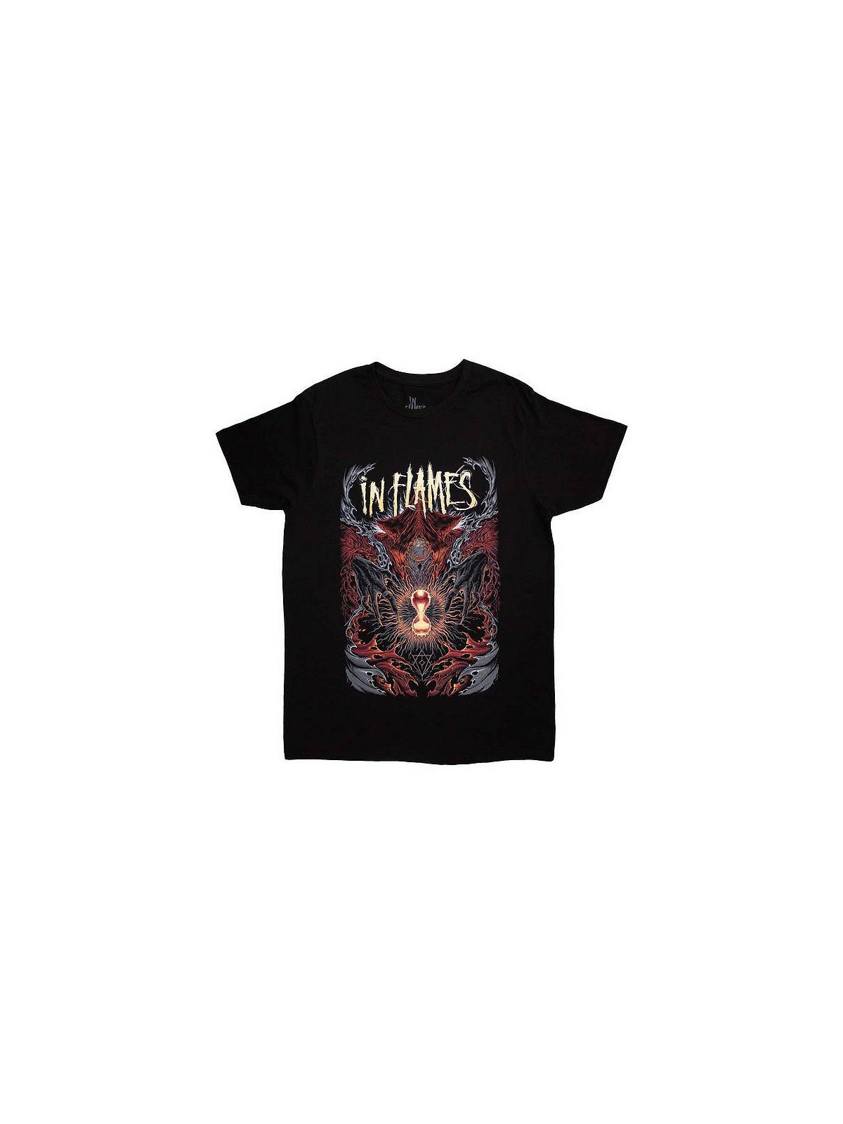 T-shirt In flames : Ghost in my head