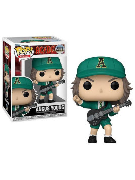 Figurine pop! AC/DC : Angus Young (green) (N° 411) en stock à la boutique ciel rouge à dijon