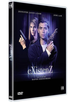 le film de David Cronenberg : Existenz est en stock en DVD à ciel rouge, magasin à dijon