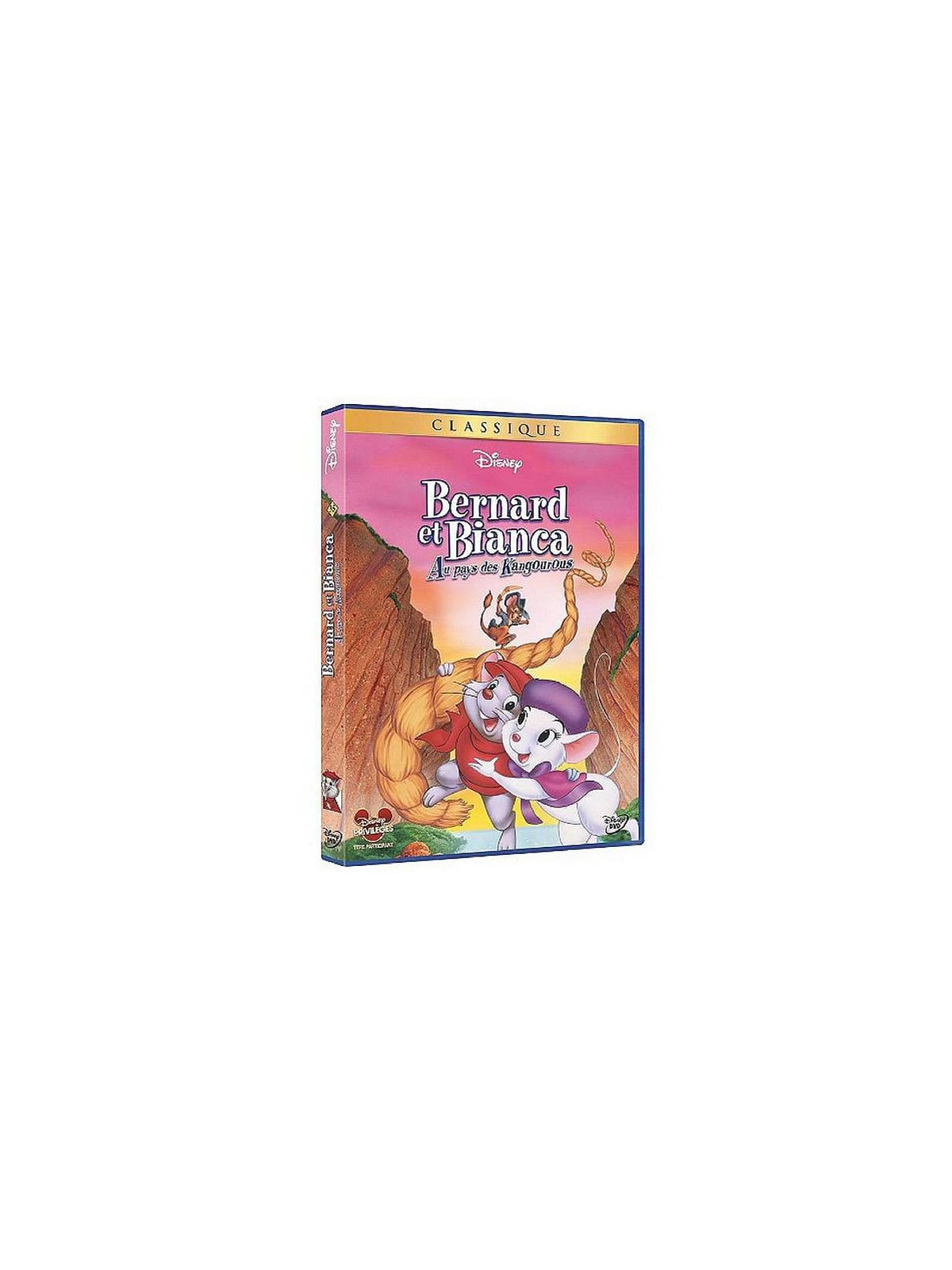 Hendel Butoy & Mike Gabriel : Bernard et Bianca au pays des kangourous (DVD)