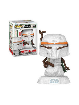 Figurine pop! Star wars : holiday Boba Fett (N° 558)