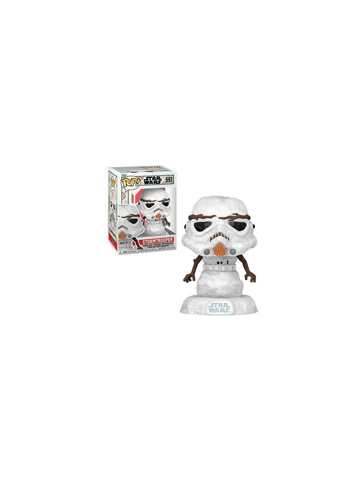 Figurine pop! Star wars : holiday Stormtrooper (N° 557)