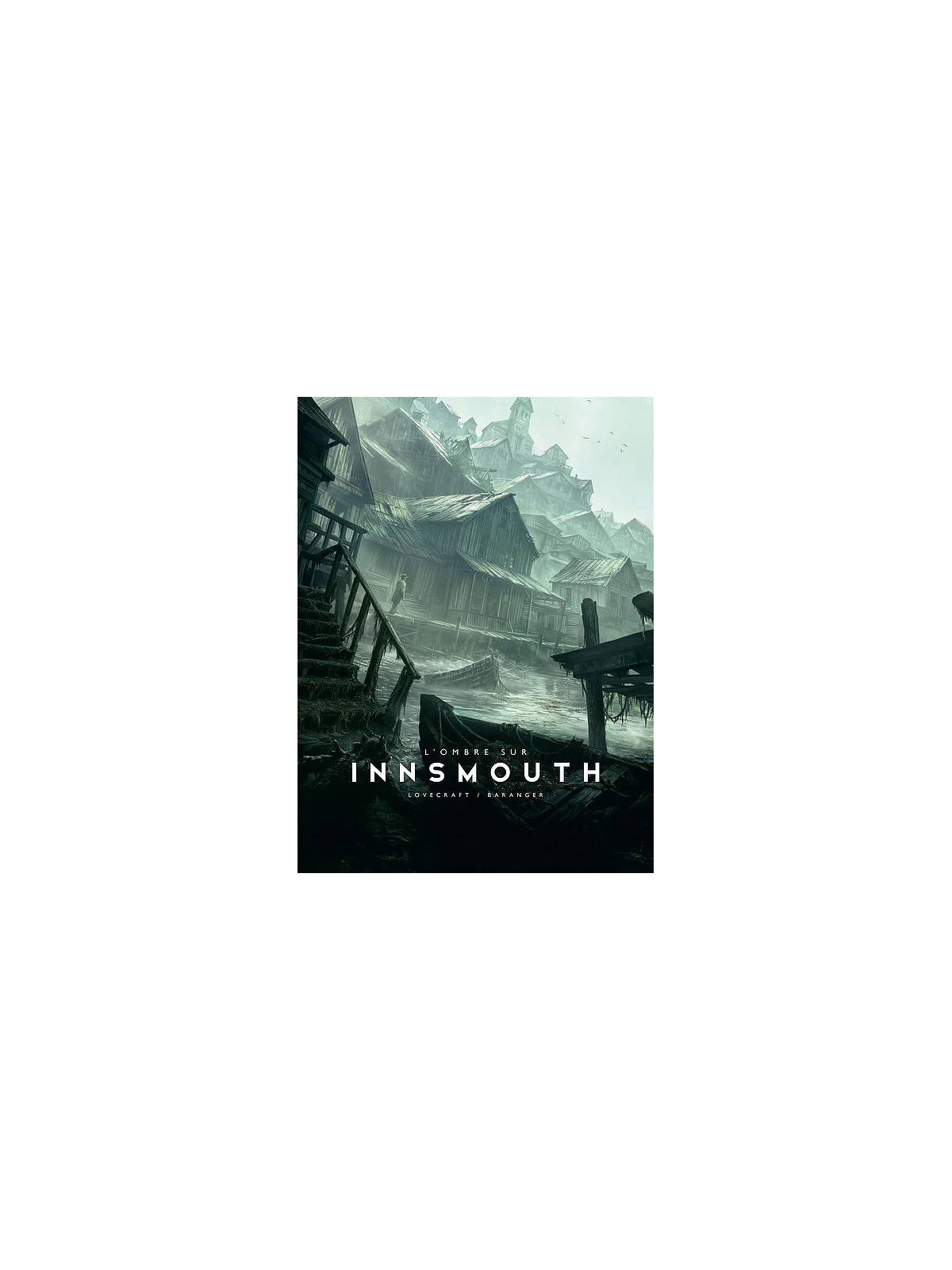 livre de H. P. Lovecraft / François Baranger : L’ombre sur Innsmouth en stock à ciel rouge, librairie à dijon