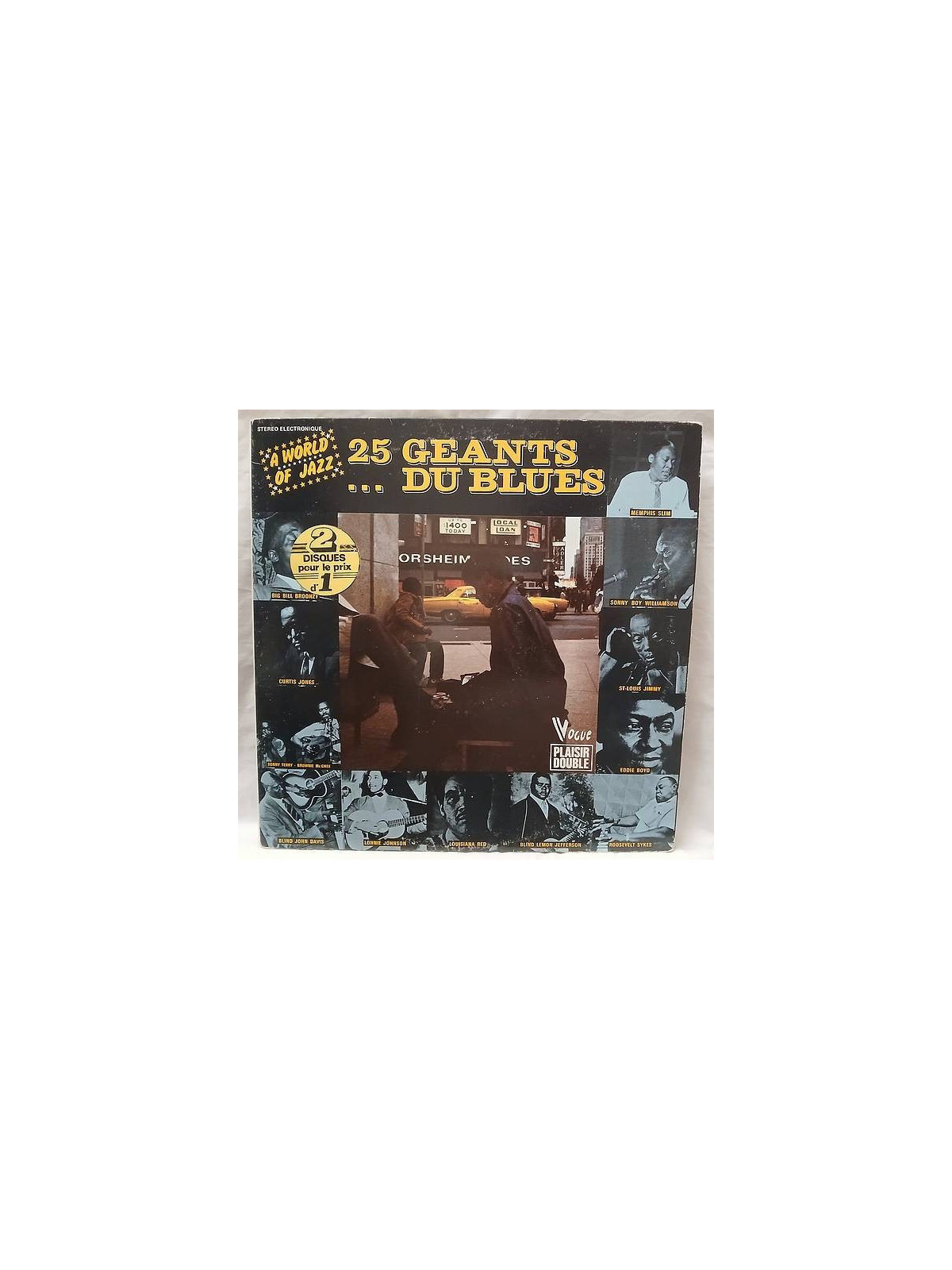 Compilation : 25 géants du blues (2 X 12’’ vinyl)