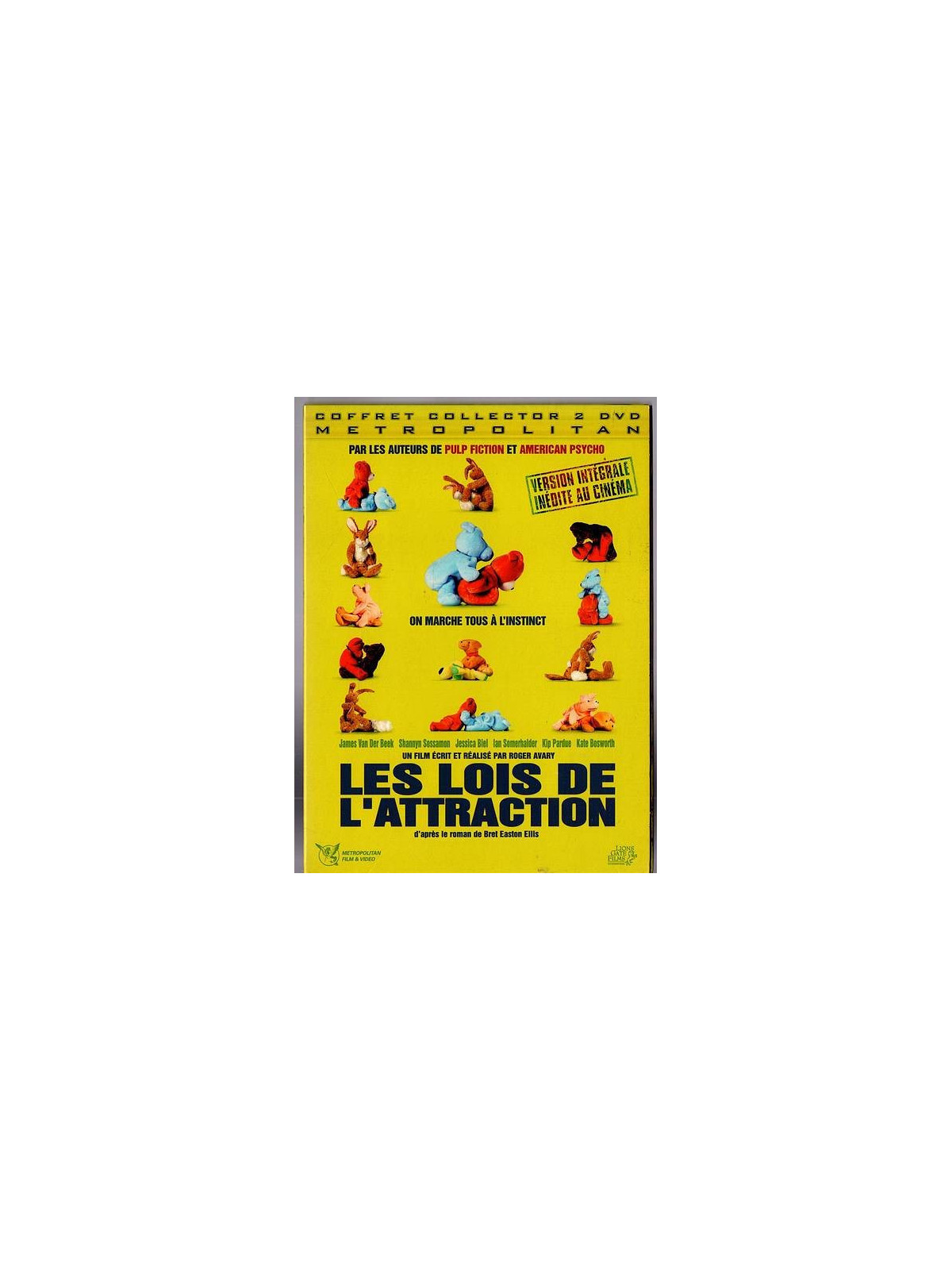 Roger Avary : Les lois de l’attraction (2 DVD)