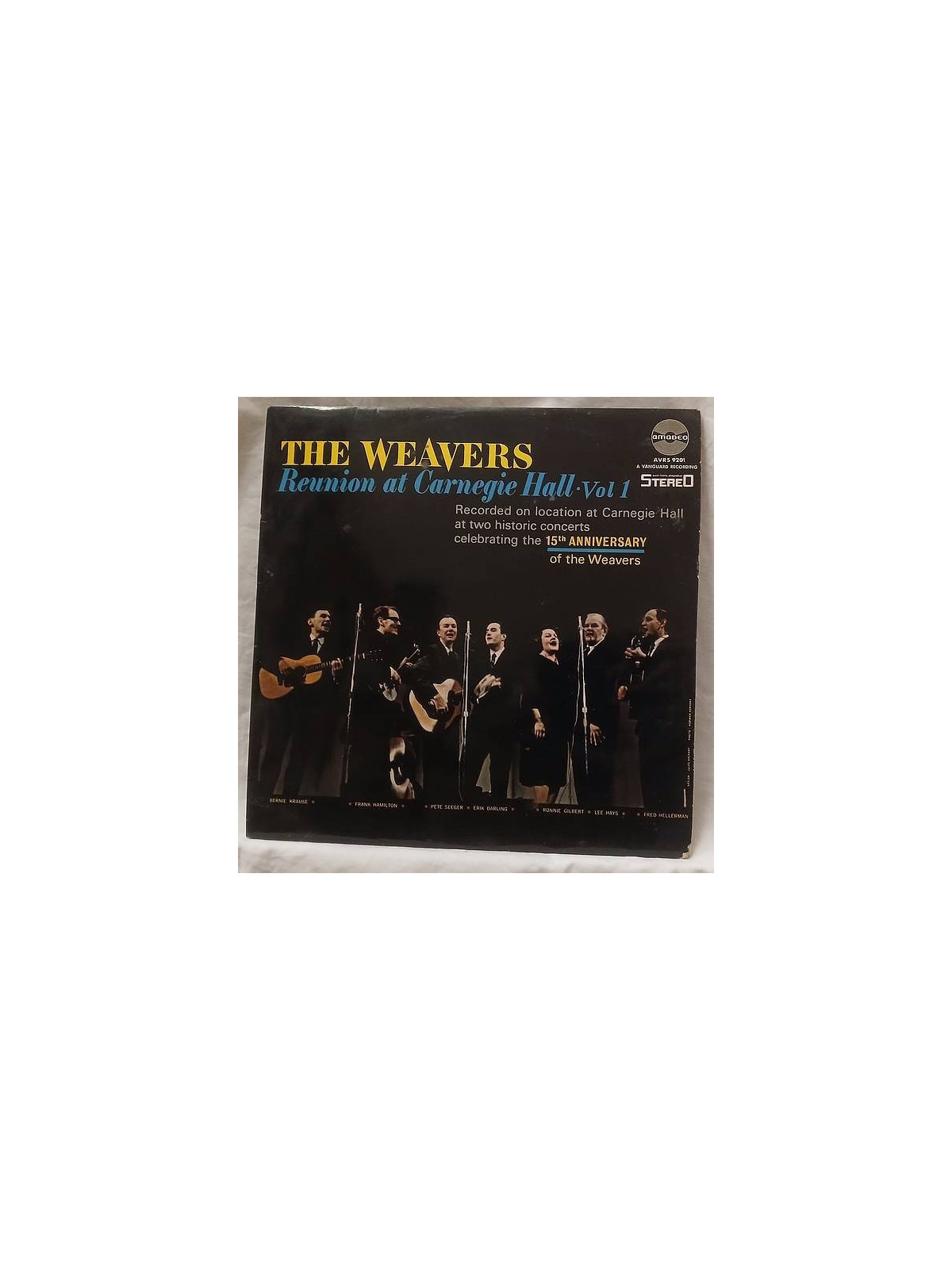 The weavers : Reunion at Carnegie hall vol. 1 (12’’ vinyl)