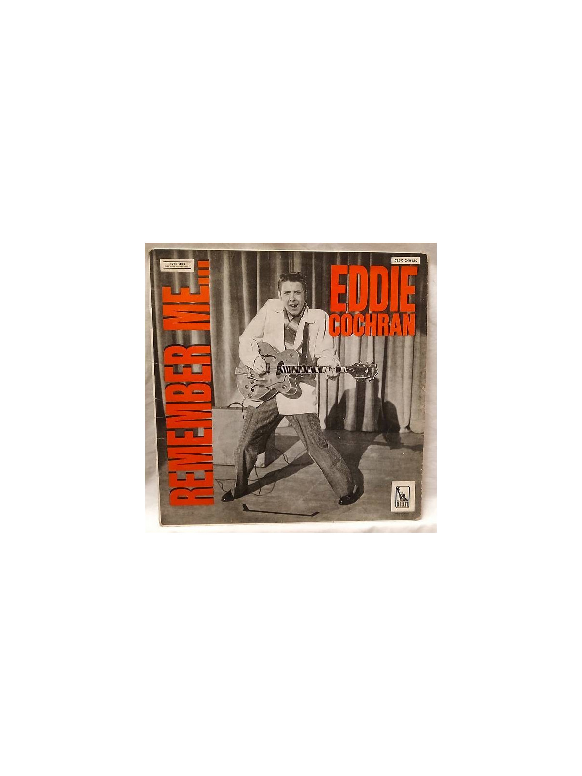 Eddie Cochran : Remember me… (12’’ vinyl)