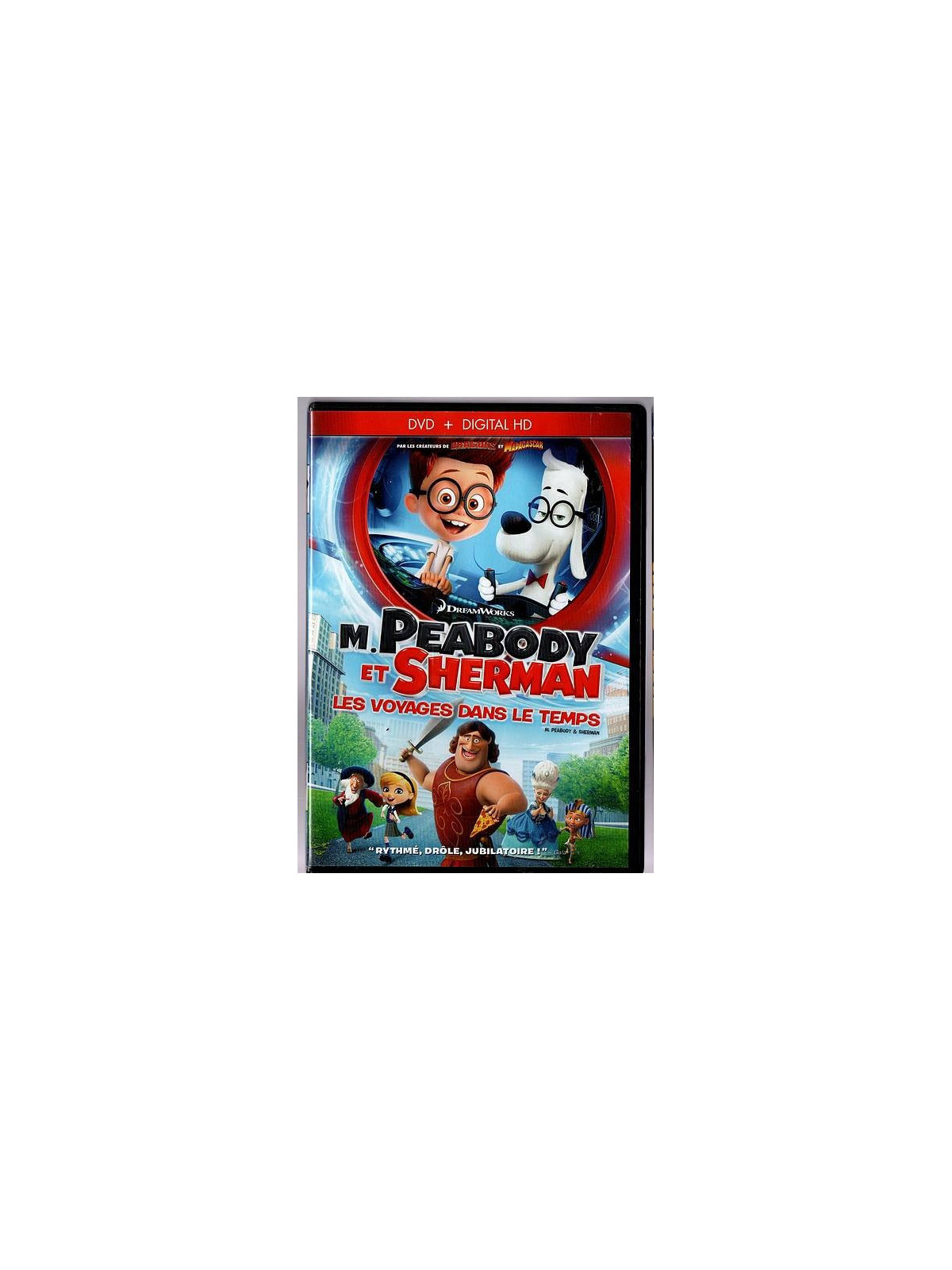 Rob Minkoff : M. Peabody et Sherman – les voyages dans le temps (DVD)