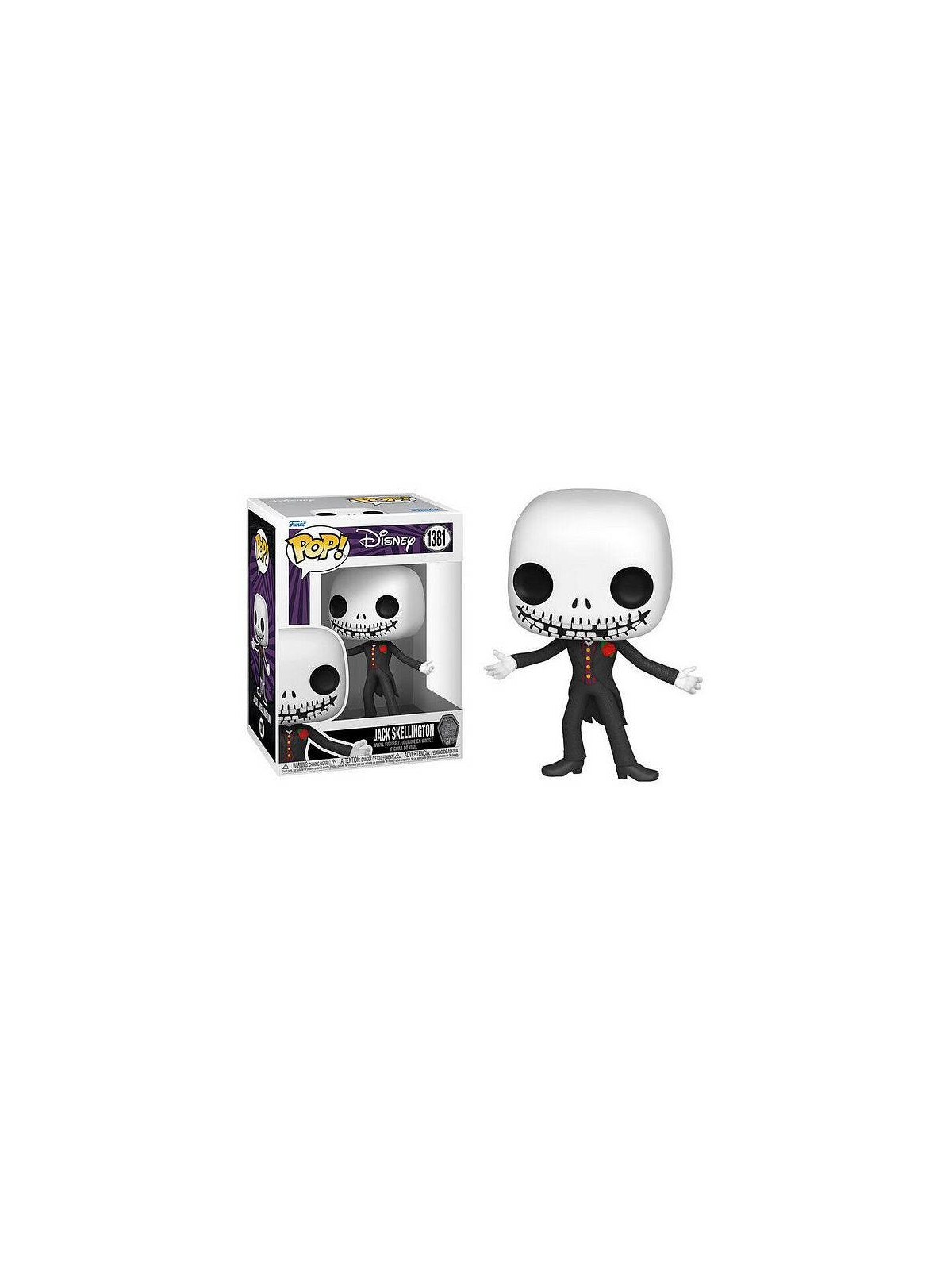 Figurine pop! The nightmare before Christmas 30th anniversary : Jack Skellington (N° 1381)