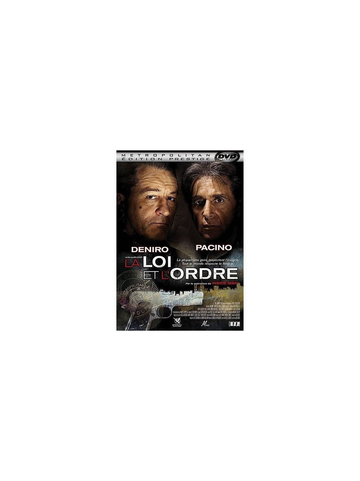 Jon Avnet : La loi et l’ordre (DVD)