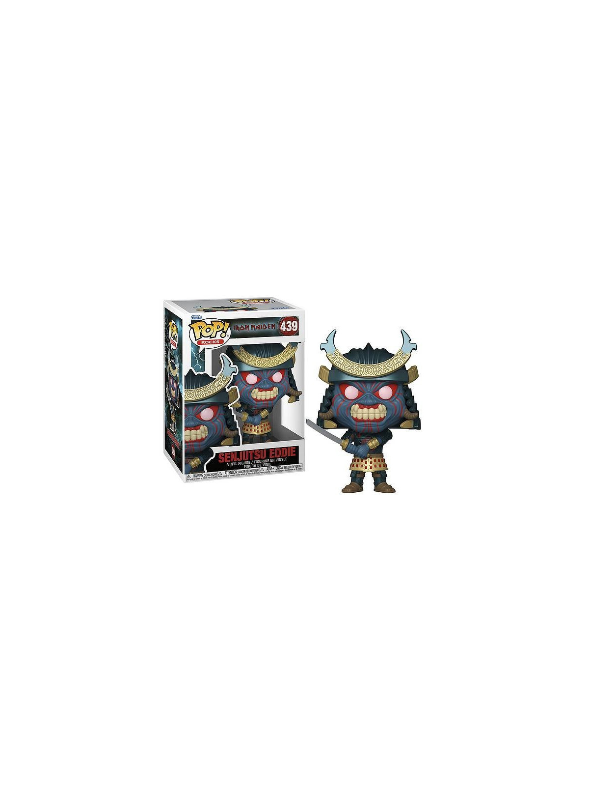 Figurine pop! Iron maiden : Senjutsu Eddie (N° 439)