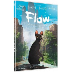 Gints Zilbalodis film Flow - le chat qui n'avait plus peur de l'eau en dvd à ciel rouge dijon
