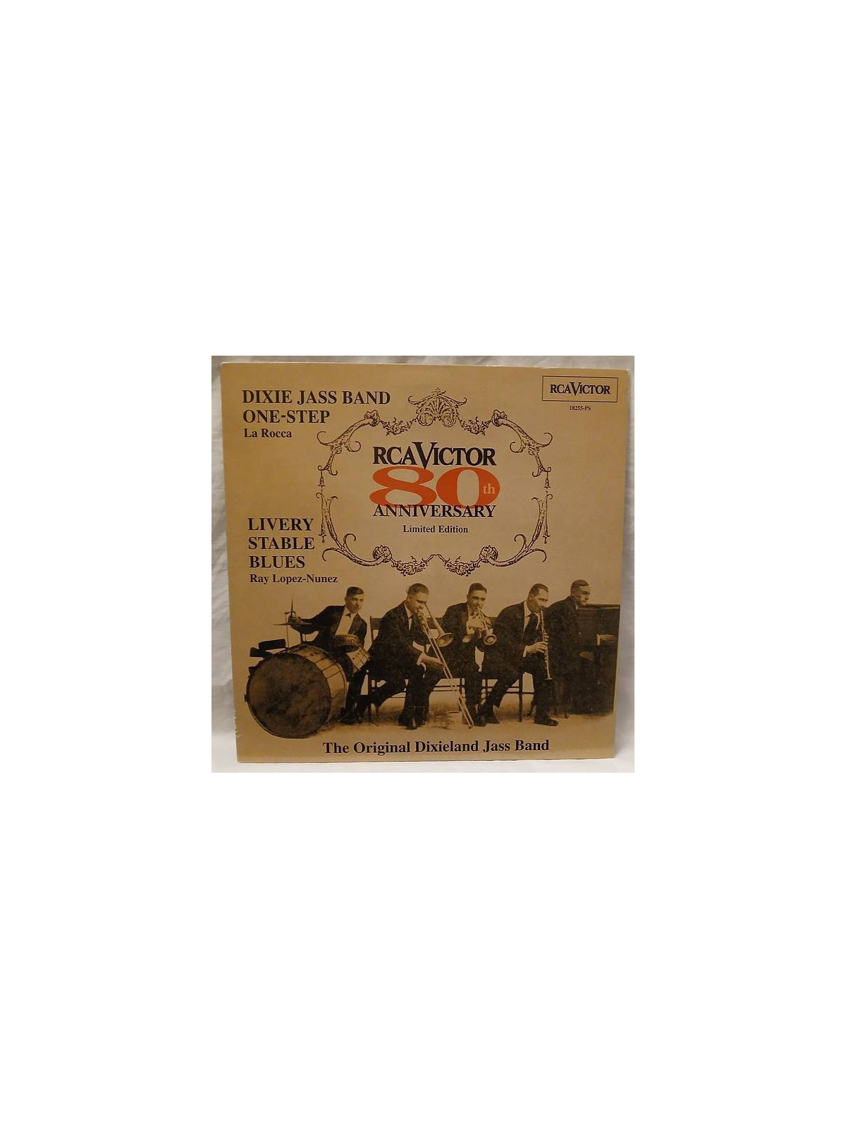 Original Dixieland jazz band : Livery stable blues / Dixieland jass band one-step (Ltd edition 10’’ vinyl)