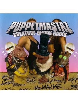 Puppetmastaz  disque Creature shock radio en cd à ciel rouge dijon