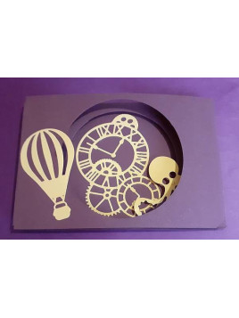 Carte 3D Steampunk