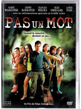 Felipe Jiménez Luna : Pas un mot (DVD)