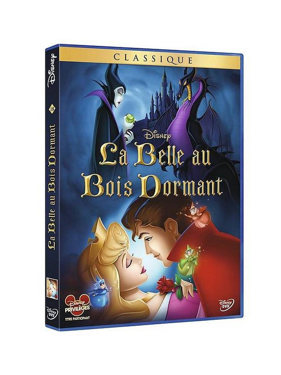 Les Clark, Clyde Geronimi & Eric Larson : La belle au bois dormant (DVD)