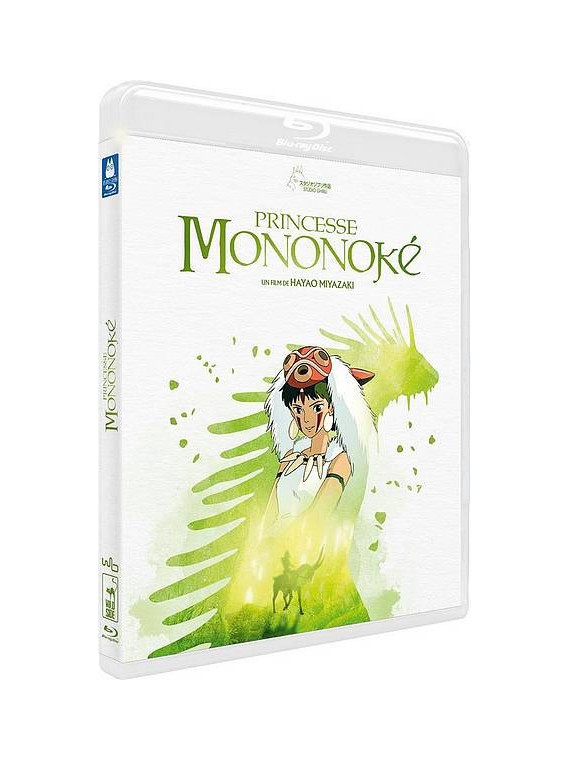 Le film de Hayao Miyazaki : Princesse Mononoke est en stock en blu-ray à la boutique Ciel rouge à Dijon
