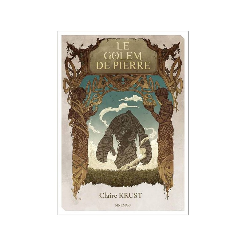 Claire Krust livre Le golem de pierre en stock à ciel rouge dijon