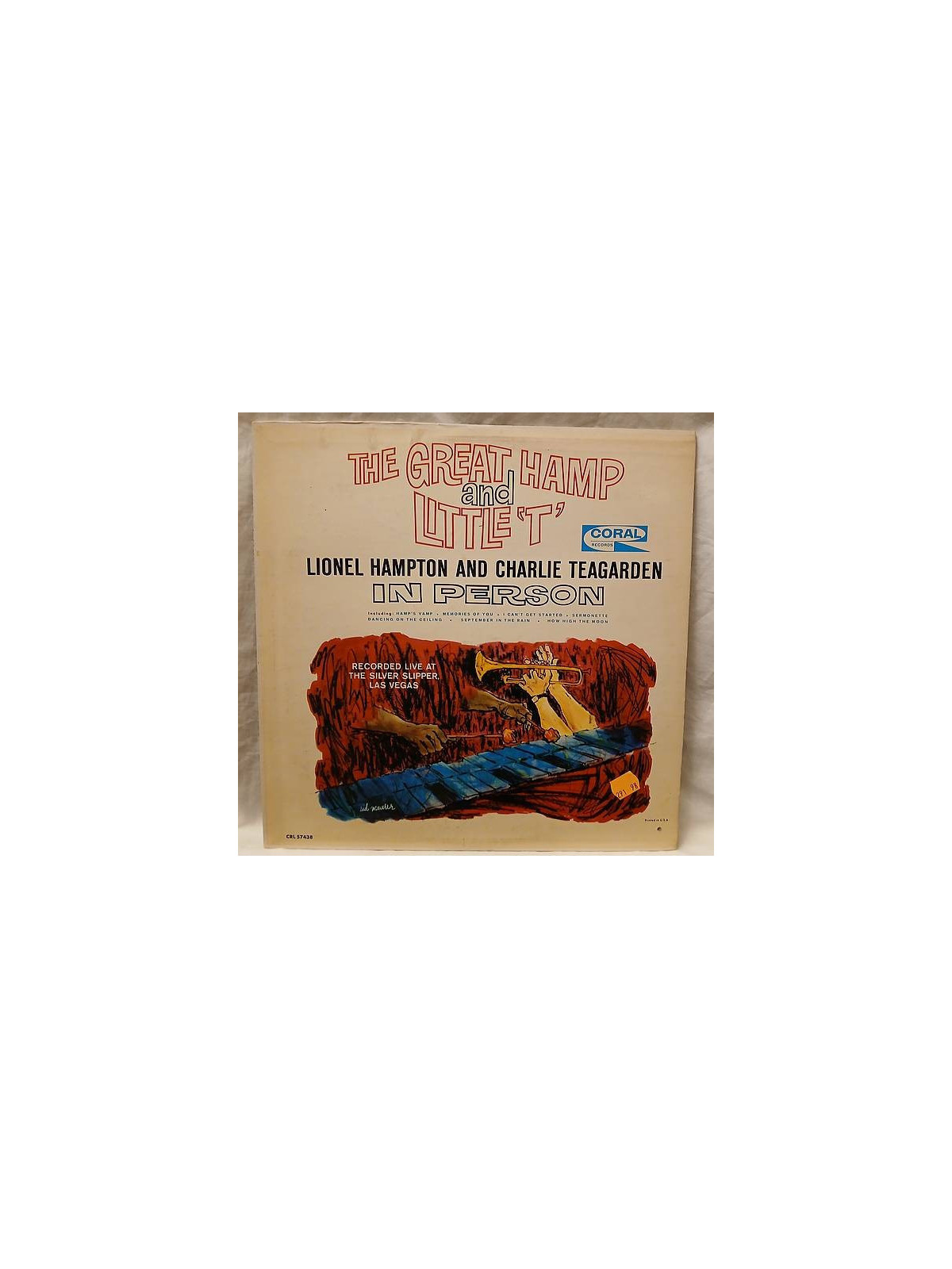 Lionel Hampton & Charlie Teagarden : The great Hamp and Little ‘T’ (12’’ vinyl)
