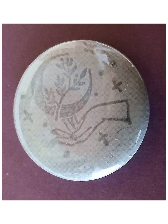 Badge Main et lune