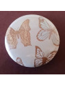 Badge Papillons multicolores