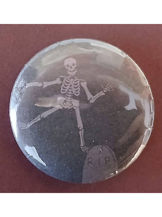 Badge Squelette dansant