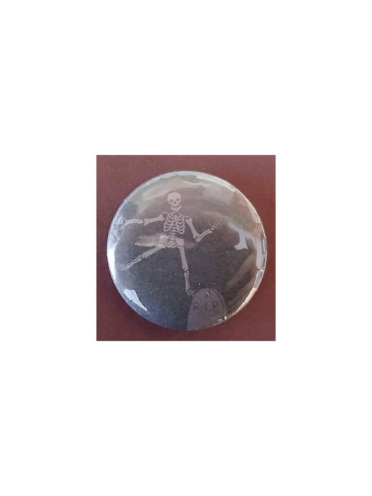 Badge Squelette dansant