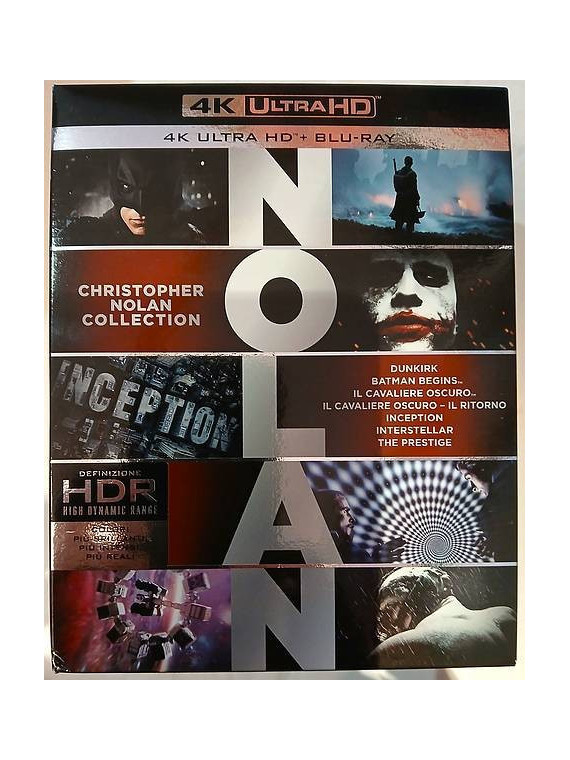 Christopher Nolan : Collection (7 4K ultra HD + 14 Blu-ray)