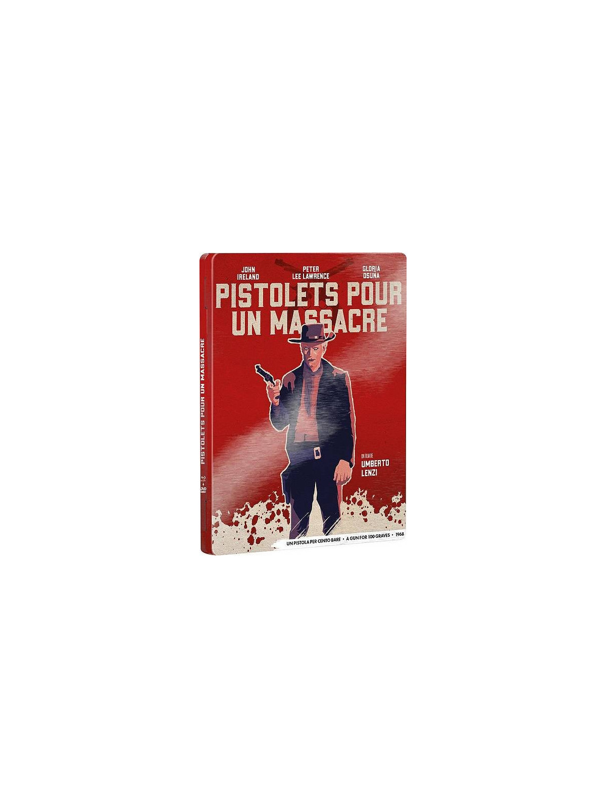 Umberto Lenzi : Pistolets pour un massacre (Ltd edition Blu-ray + DVD + livret)
