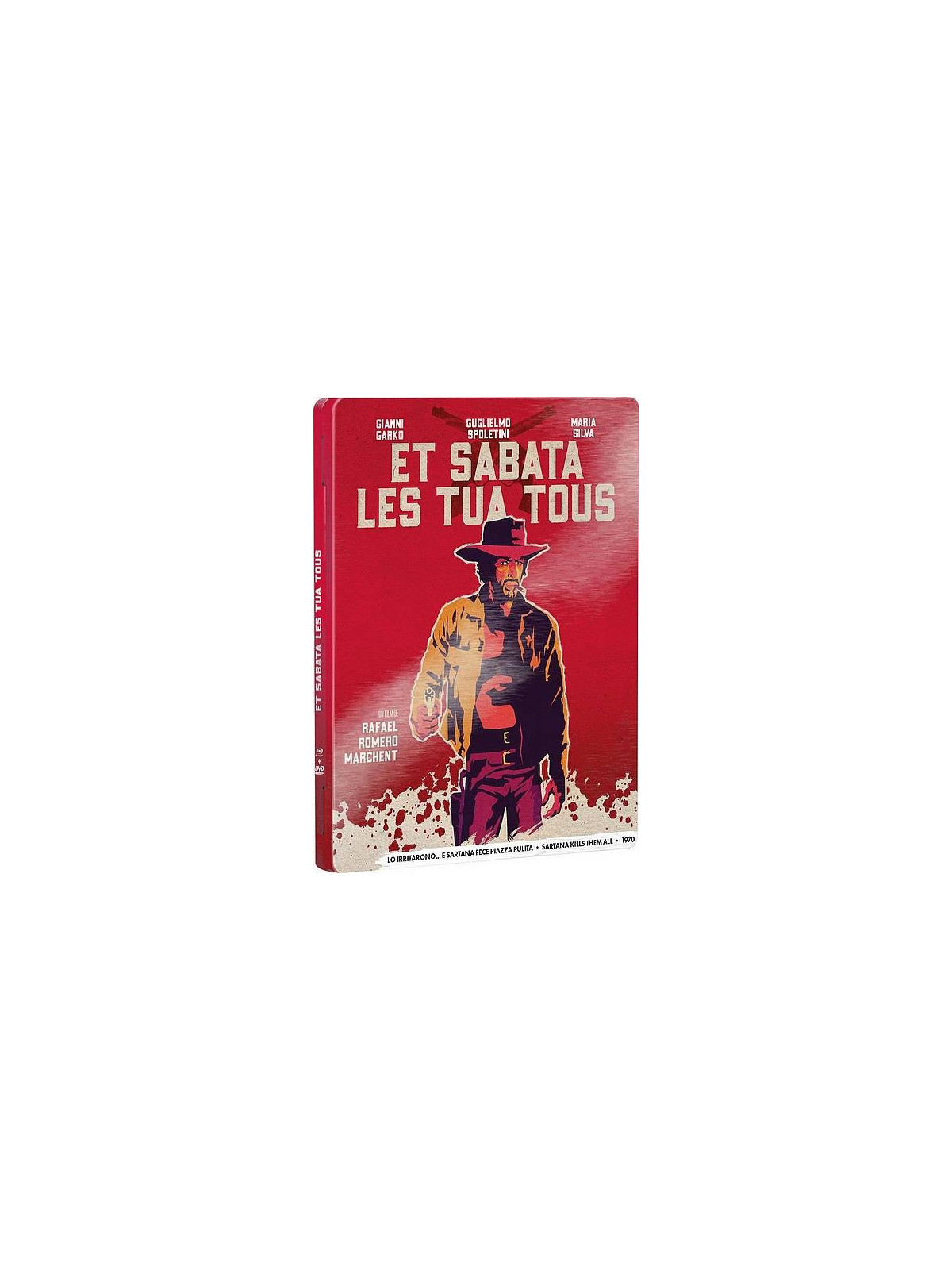 Rafael Romero Marchent  : Et Sabata les tua tous (Ltd edition Blu-ray + DVD + livret)