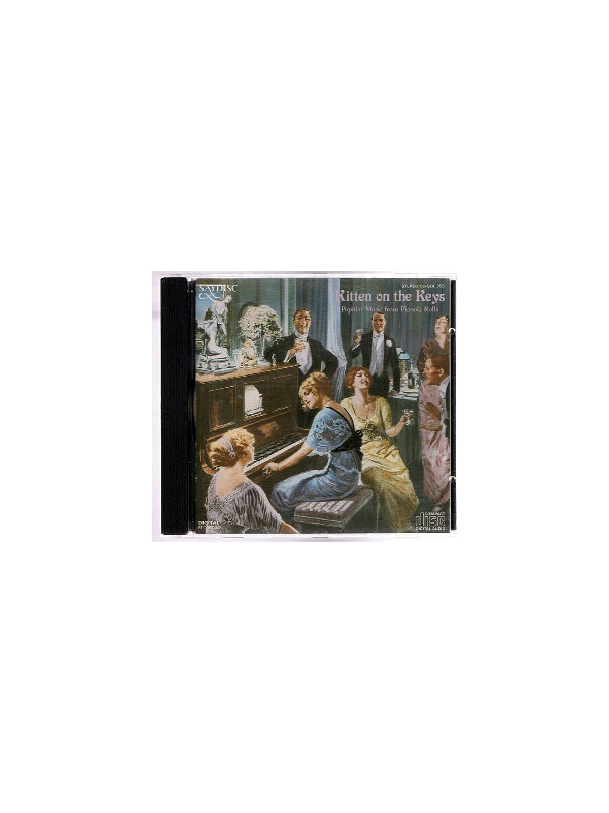 Compilation : Kitten on the keys – popular music from pianola rolls (CD)