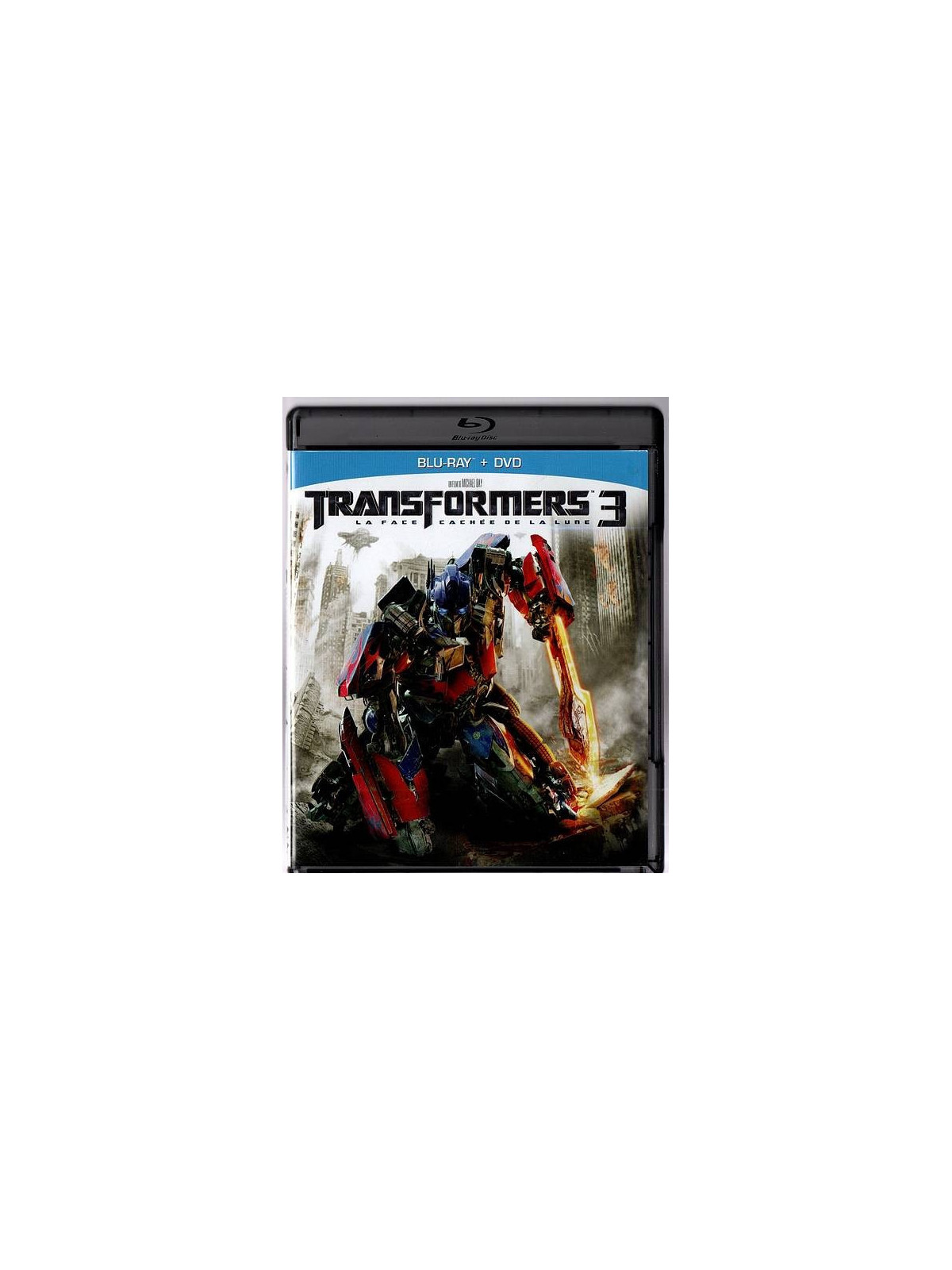 Michael Bay : Transformers 3 : la face cachée de la lune (Blu-ray + DVD)